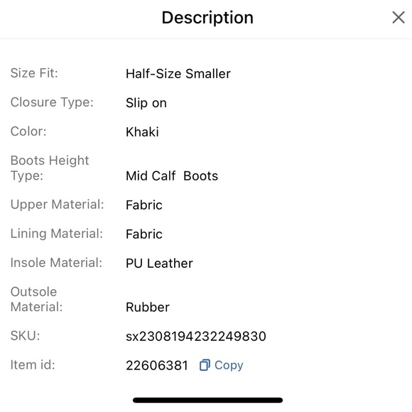 Sock shoes/ Gothic - Picture 4 of 4